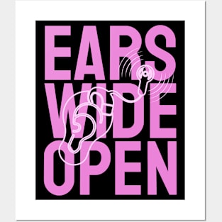 Ears Wide Open | Cochlear Implant | Deaf Posters and Art